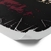 WWII勝利統一された旗記念退役軍人献上品 ポスター (角)