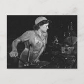 WWII女性のホームフロント/戦争努力はがき ポストカード (正面)