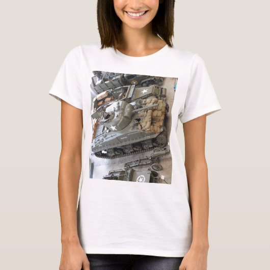 WWII戦車 Tシャツ (正面)
