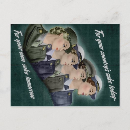 WWII採用用はがき ポストカード (正面)