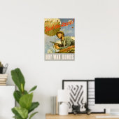 WWII攻撃をバック ポスター (ホームオフィス)