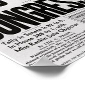 WWII新聞ポスター ポスター (角)