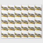 WWII時代海軍飛行機 ラッピングペーパー (フラット)