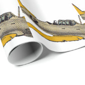 WWII時代海軍飛行機 ラッピングペーパー (ロールコーナー)