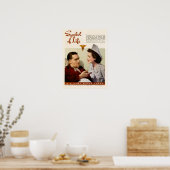 WWII生命ナース隊のシンボル ポスター (キッチン)