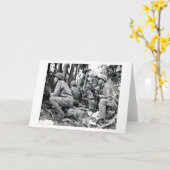 WWII米国海兵隊オンペリウ カード (黄色い花)