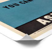 WWII航空機パイロット-ヴィンテージ愛国主義 ポスター (角)