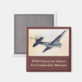 WWII航空機 マグネット (正面/裏面)