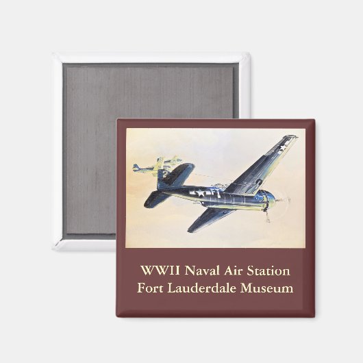 WWII航空機 マグネット (正面/裏面)