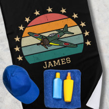 WWII軍隊戦闘機レトロ