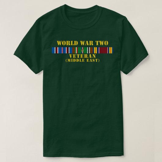 WWII退役軍人と中大静脈 Tシャツ (デザイン正面)