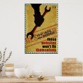 WWII-スタイルデザイナーポスター ポスター (キッチン)