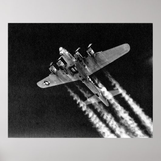 WWII B-17機内 ポスター (正面)