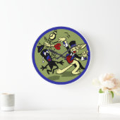 WWII EODウサギ ラージ壁時計 (ホーム)