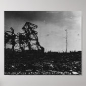 WWII Hiroshima After Atomic Bomb ポスター (正面)