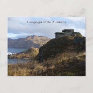 WWII Lookout Bunker（ウナラスカアイランド） ポストカード