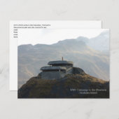 WWII Lookout Bunker on Unalaska Island ポストカード (正面/裏面)