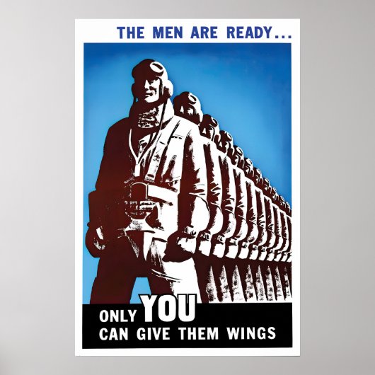 WWII Motorcycle Propaganda Poster Canada - Give ポスター (正面)