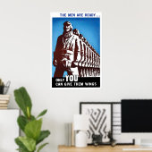 WWII Motorcycle Propaganda Poster Canada - Give ポスター (ホームオフィス)