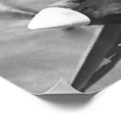 WWII P38稲妻 ポスター (角)