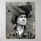 WWII Rosie the Riveter ポスター (正面)