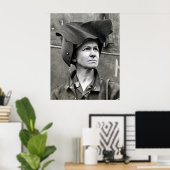 WWII Rosie the Riveter ポスター (ホームオフィス)