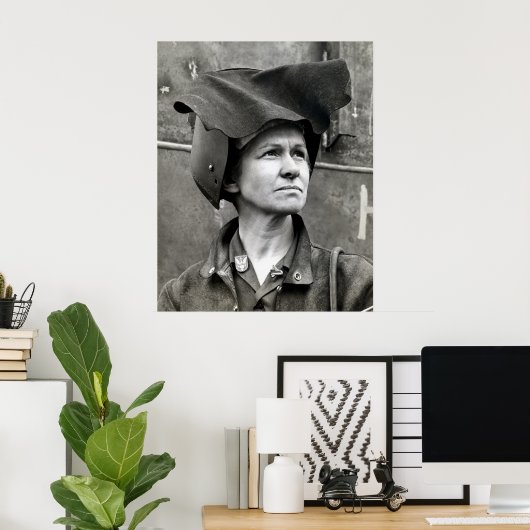 WWII Rosie the Riveter ポスター (ホームオフィス)