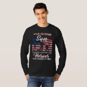 WWII Veteran Son Most People Never Meet Their Hero Tシャツ (正面フル)