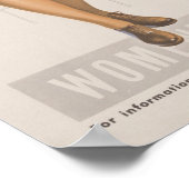 WWII Women's Army Corps ポスター (角)