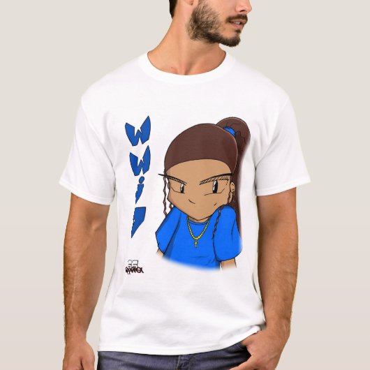 WWJDか。か。か。 Tシャツ (正面)