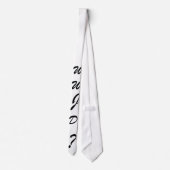 WWJDのタイ ネクタイ (裏面)