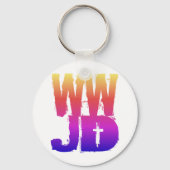 WWJDイエスが何をするのか キーホルダー (正面)