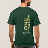 WWJDレゲエ・ビブラス、毎日イエス、ラスタ・ワン・ラブ Tシャツ (裏面)