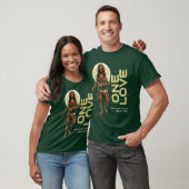 WWJDレゲエ・ビブラス、毎日イエス、ラスタ・ワン・ラブ Tシャツ (ユニセックス)