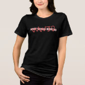 WWJD - イエスは実際どうする?Tシャツ トライブレンドTシャツ (正面)