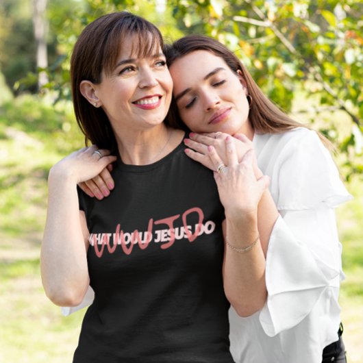 WWJD - イエスは実際どうする?Tシャツ トライブレンドTシャツ