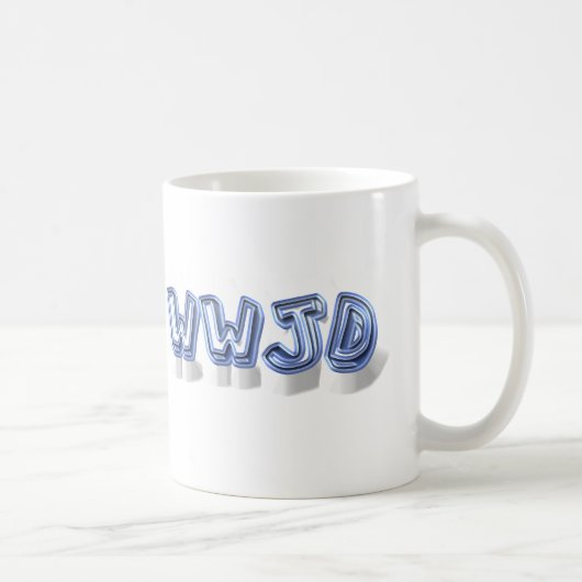 wwjd コーヒーマグカップ (右)
