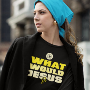 WWJD – 共感が自我を超える ロングスリーブTシャツ トライブレンドTシャツ