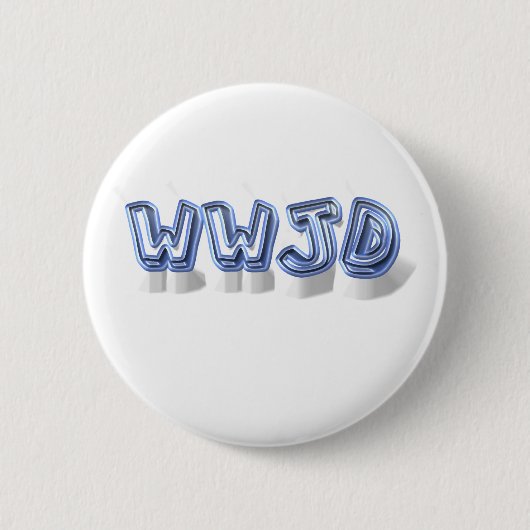 wwjd 缶バッジ (正面)