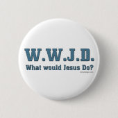 WWJD?Buttons 缶バッジ (正面)