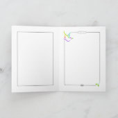 WWJD / Go and Do Meore カラフル Greeting Card カード (内部)