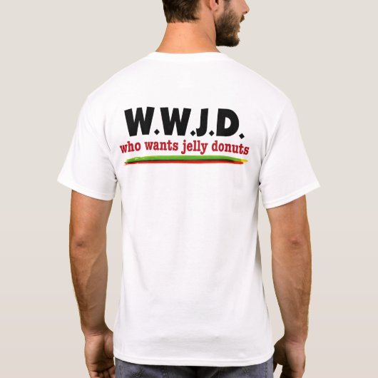 WWJD Tシャツ (裏面)