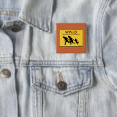 WWJD: Who Would Jesus Deport? - A MisterP Button 缶バッジ (インサイチュ)