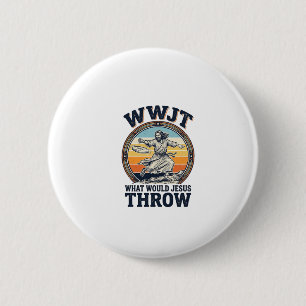 WWJT ビンテージ ディスクTシャツ_1 缶バッジ
