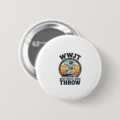 WWJT ビンテージ ディスクTシャツ_1 缶バッジ (正面&裏面)