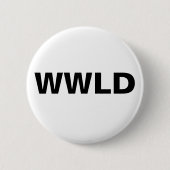 WWLD 缶バッジ (正面)