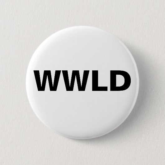 WWLD 缶バッジ (正面)