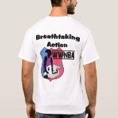 WWNBA 女子バスケットボール全国協会 Tシャツ (裏面)