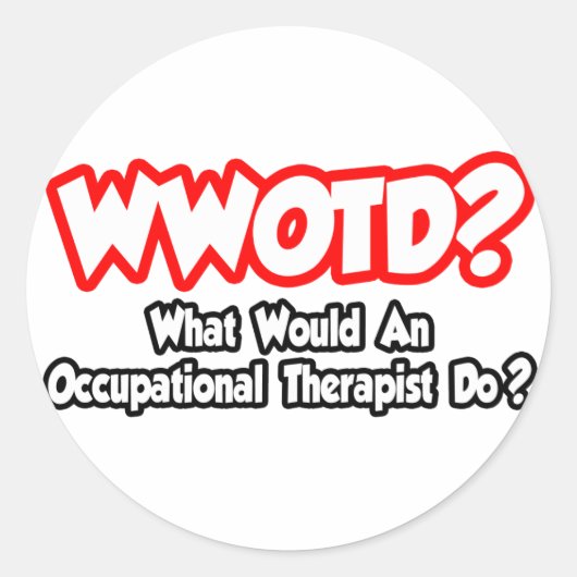 WWOTD...Occとは何かセラピストは? ラウンドシール (正面)