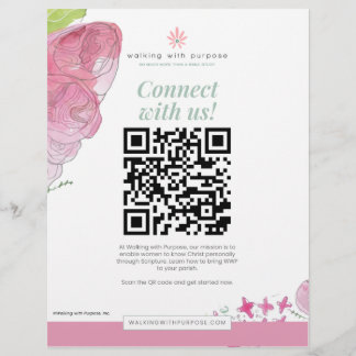 WWP Connect with Us Flyer チラシ